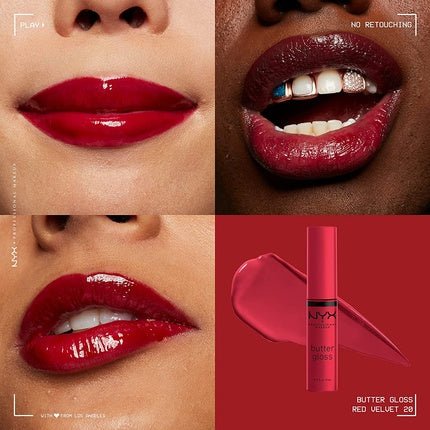 NYX Butter Gloss Red Velvet BLG20 - Maison des fragrances