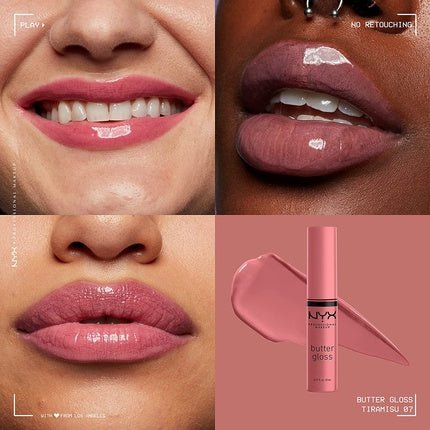 NYX Butter Gloss Tiramisu 7ml - Maison des fragrances