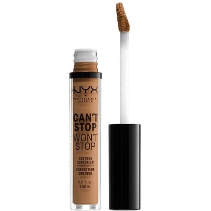 NYX Can't Stop Won't Stop Contour Concealer Warm Honey 3.5ml - Maison des fragrances
