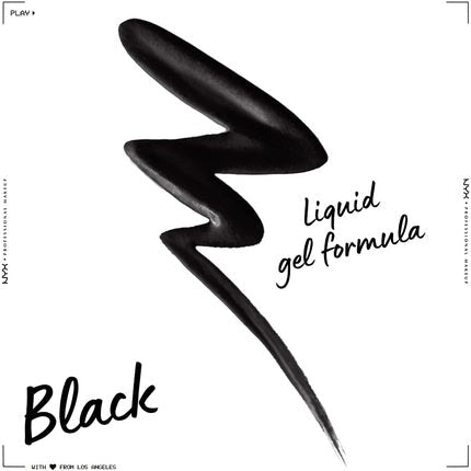 NYX Epic Wear Waterproof Eye and Body Liquid Liner Black 01 - Maison des fragrances