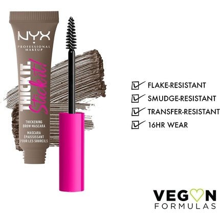 Nyx Professional Make Up Tick It. Stick It! Brow Mascara ref 01 - taupe - Maison des fragrances