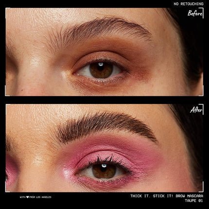 Nyx Professional Make Up Tick It. Stick It! Brow Mascara ref 01 - taupe - Maison des fragrances