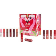 NYX Professional Makeup 12 Days of Kissmas Lip Vault Holiday Makeup Set Countdown - Maison des fragrances