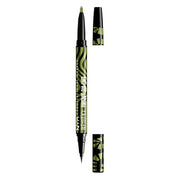Nyx Professional Makeup Beetlejuice Pinstripe Duo Eye Liner Dual - Ended Black - Maison des fragrances