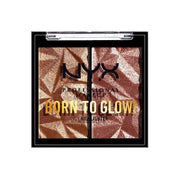 NYX Professional Makeup Born To Glow Icy Highlighter Duo - About The Bronze - Maison des fragrances