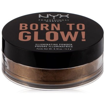 NYX Professional Makeup Born to Glow Illuminating Loose Powder Ultra Light Beam 0.18oz - Maison des fragrances