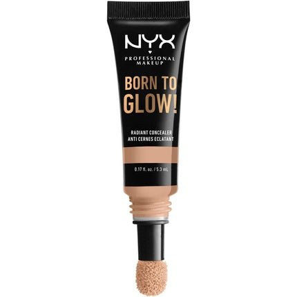 NYX Professional Makeup Born to Glow Radiant Concealer Iridescent Finish Vegan Formula Natural 07 - Maison des fragrances