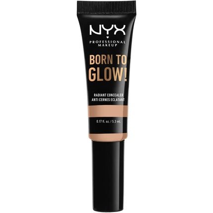 NYX Professional Makeup Born to Glow Radiant Concealer Iridescent Finish Vegan Formula Natural 07 - Maison des fragrances