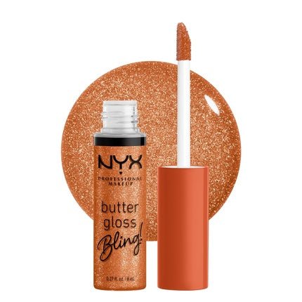 NYX PROFESSIONAL MAKEUP Butter Gloss Bling Lip Gloss Non Sticky and Shiny Vegan Lip Makeup Pricey - Maison des fragrances
