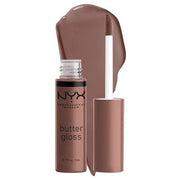 NYX Professional Makeup Butter Gloss Brown Sugar Non - Sticky Lip Gloss 0.27 Fl Oz - Cinnamon Roll - Maison des fragrances