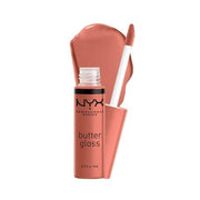 NYX Professional Makeup Butter Gloss Non - Sticky Lip Gloss Bit of Honey Peach Nude 0.27 fl oz - Maison des fragrances