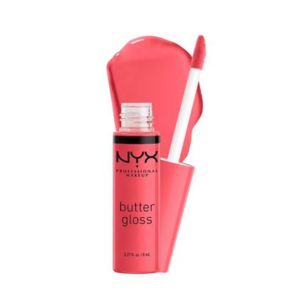NYX Professional Makeup Butter Gloss Sorbet Non - Sticky Lip Gloss 0.27 Fl Oz - Maison des fragrances