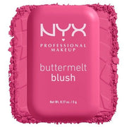 NYX PROFESSIONAL MAKEUP Buttermelt Powder Blush Fade and Transfer - Resistant Blush Vegan Formula Butta With Time 07 0.17 Ounce - Maison des fragrances