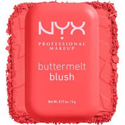 NYX Professional Makeup Buttermelt Powder Blush with Shea and Mango Butter Vegan Formula Shade Had Butta - Maison des fragrances