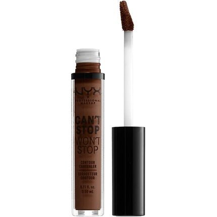 NYX Professional Makeup Can't Stop Won't Stop Full Coverage Concealer Deep Walnut 0.025kg - Maison des fragrances