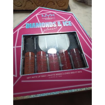 NYX Professional Makeup Diamonds & Ice Please! Soft Matte Lip Cream Set - 5 Pieces - Maison des fragrances