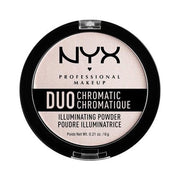 NYX Professional Makeup Duo Chromatic Illuminating Powder Snow Rose 0.21oz - Maison des fragrances
