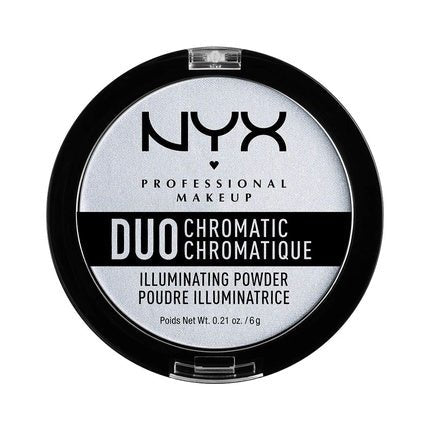NYX Professional Makeup Duo Chromatic Illuminating Powder Twilight Tint 0.21oz - Maison des fragrances