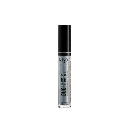 NYX PROFESSIONAL MAKEUP Duo Chromatic Lip Gloss Day Club Light Blue Base With Pink/Lavender Pearl 1 Count - Maison des fragrances