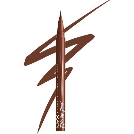 Nyx Professional Makeup Epic Ink Liner Brush Tip Liquid Eye Liner Pen Up To 24 - Maison des fragrances