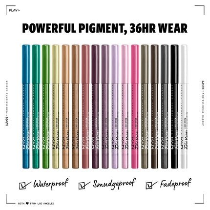 NYX Professional Makeup Epic Wear Liner Stick Long - Lasting Eyeliner Pencil Berry Goth 06 - Maison des fragrances