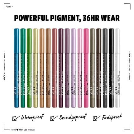 NYX Professional Makeup Epic Wear Liner Stick Long - Lasting Eyeliner Pencil Orange Zest 18 - Maison des fragrances