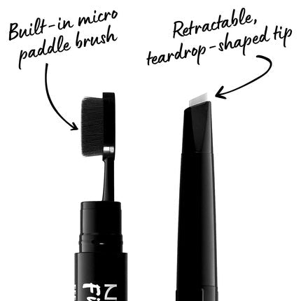 NYX Professional Makeup Fill & Fluff Eyebrow Pomade Pencil 09 Clear - Maison des fragrances