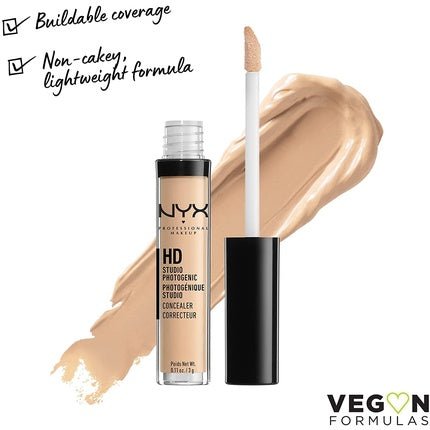 NYX Professional Makeup HD Photogenic Concealer Wand Nude Beige 3.5 3g - Maison des fragrances