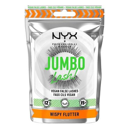 NYX Professional Makeup Jumbo Lash Vegan False Eyelashes Wispy Flutter Up to 12HR Wear Reusable - Maison des fragrances