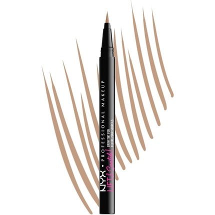 NYX Professional Makeup Lift And Snatch Brow Tint Pen Smudge - proof Transfer - proof Taupe 03 - Maison des fragrances