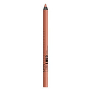 NYX PROFESSIONAL MAKEUP Line Loud Lip Liner Longwear and Pigmented Lip Pencil with Jojoba Oil Vitamin E - Daring Damsel Light Warm Peach Nude 02 Daring Damsel 1 Count - Maison des fragrances