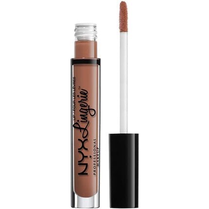 NYX Professional Makeup Lip Lingerie Liquid Lipstick Push 06 Push - Up Creamy Matte Finish Vegan Formula Long Lasting - Maison des fragrances