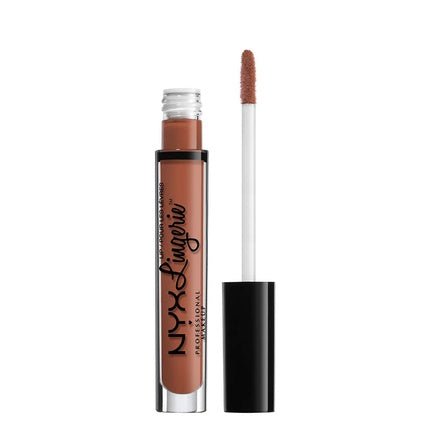 NYX PROFESSIONAL MAKEUP Lip Lingerie Matte Liquid Lipstick Seduction 0.13 Fl Oz - Maison des fragrances