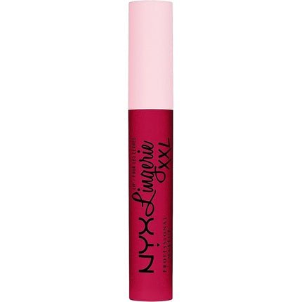 NYX Professional Makeup Lip Lingerie XXL Long Lasting Matte Liquid Lipstick Vegan Formula 21 Stamina - Maison des fragrances