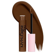NYX Professional Makeup Lip Lingerie XXL Matte Liquid Lipstick Goin Desnuda Chocolate Brown 0.13 fl oz - Maison des fragrances