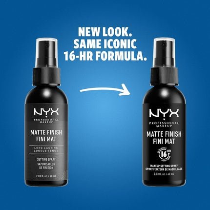 Nyx Professional Makeup Long Lasting Makeup Setting Spray Matte Finish 60ml - Maison des fragrances