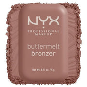 NYX PROFESSIONAL MAKEUP Matte Buttermelt Bronzer Longwear Face Makeup Vegan Formula All Butta'd Up 02 0.17 Ounce - Maison des fragrances