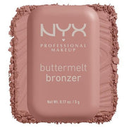NYX PROFESSIONAL MAKEUP Matte Buttermelt Bronzer Longwear Face Makeup Vegan Formula Butta Cup 01 0.17 Ounce - Maison des fragrances