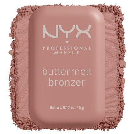 NYX PROFESSIONAL MAKEUP Matte Buttermelt Bronzer Longwear Face Makeup Vegan Formula Butta Cup 01 0.17 Ounce - Maison des fragrances