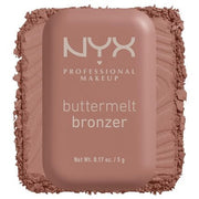 NYX PROFESSIONAL MAKEUP Matte Buttermelt Bronzer Longwear Face Makeup Vegan Formula Deserve Butta 03 0.17 Ounce - Maison des fragrances