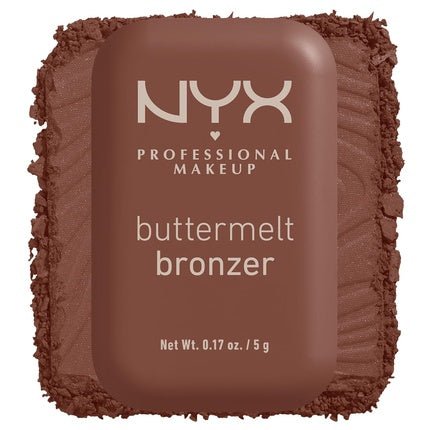 NYX PROFESSIONAL MAKEUP Matte Buttermelt Bronzer Longwear Face Makeup Vegan Formula Do Butta 06 0.17 Ounce - Maison des fragrances