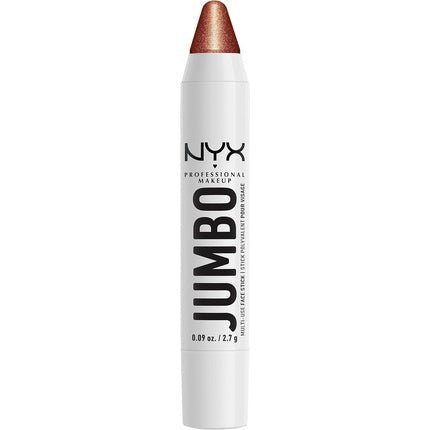 NYX Professional Makeup Multi - Use Highlighter Stick with Jojoba Oil 2.7g Shade Flan 06 - Maison des fragrances