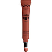 NYX PROFESSIONAL MAKEUP Powder Puff Lippie Lip Cream Liquid Lipstick - Teacher's Pet Orange Brown 1 Count - Maison des fragrances