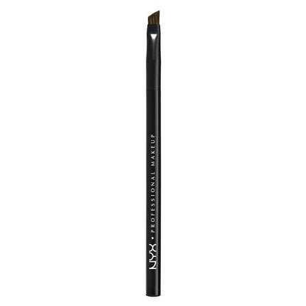 NYX Professional Makeup Pro Brush Angled 19 - Angled Eyebrow Brush with Ergonomic Shape for Precise Application - Maison des fragrances