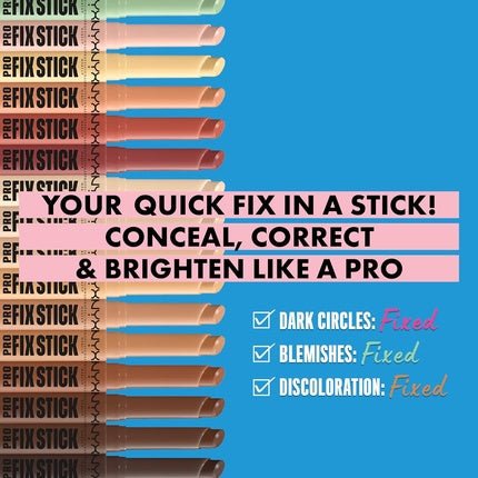 NYX PROFESSIONAL MAKEUP Pro Fix Stick Correcting Concealer Dark Peach 0.4 - Maison des fragrances