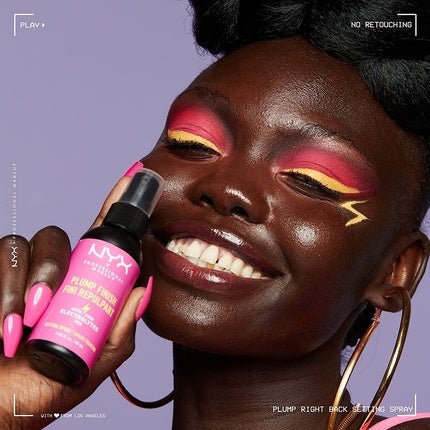 NYX Professional Makeup Setting Spray Plump Finish Long - Lasting Vegan Formula - Maison des fragrances