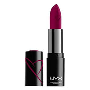 NYX Professional Makeup Shout Loud Satin Lipstick Infused with Shea Butter - Dirty Talk Bright Berry - Maison des fragrances
