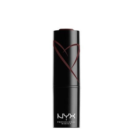 NYX PROFESSIONAL MAKEUP Shout Loud Satin Lipstick Infused With Shea Butter - Plum Brown 1 Count - Maison des fragrances