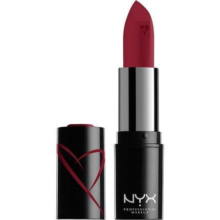NYX Professional Makeup Shout Loud Satin Lipstick Ultra - Saturated Colour Vegan Formula 17 Everyone Lies - Maison des fragrances