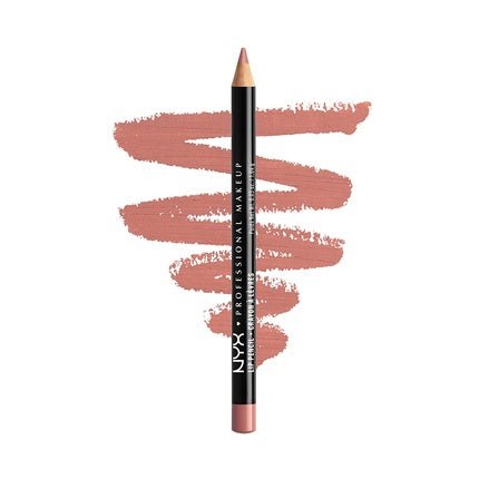 NYX Professional Makeup Slim Lip Pencil Long - Lasting Creamy Lip Liner Nude Pink - Maison des fragrances